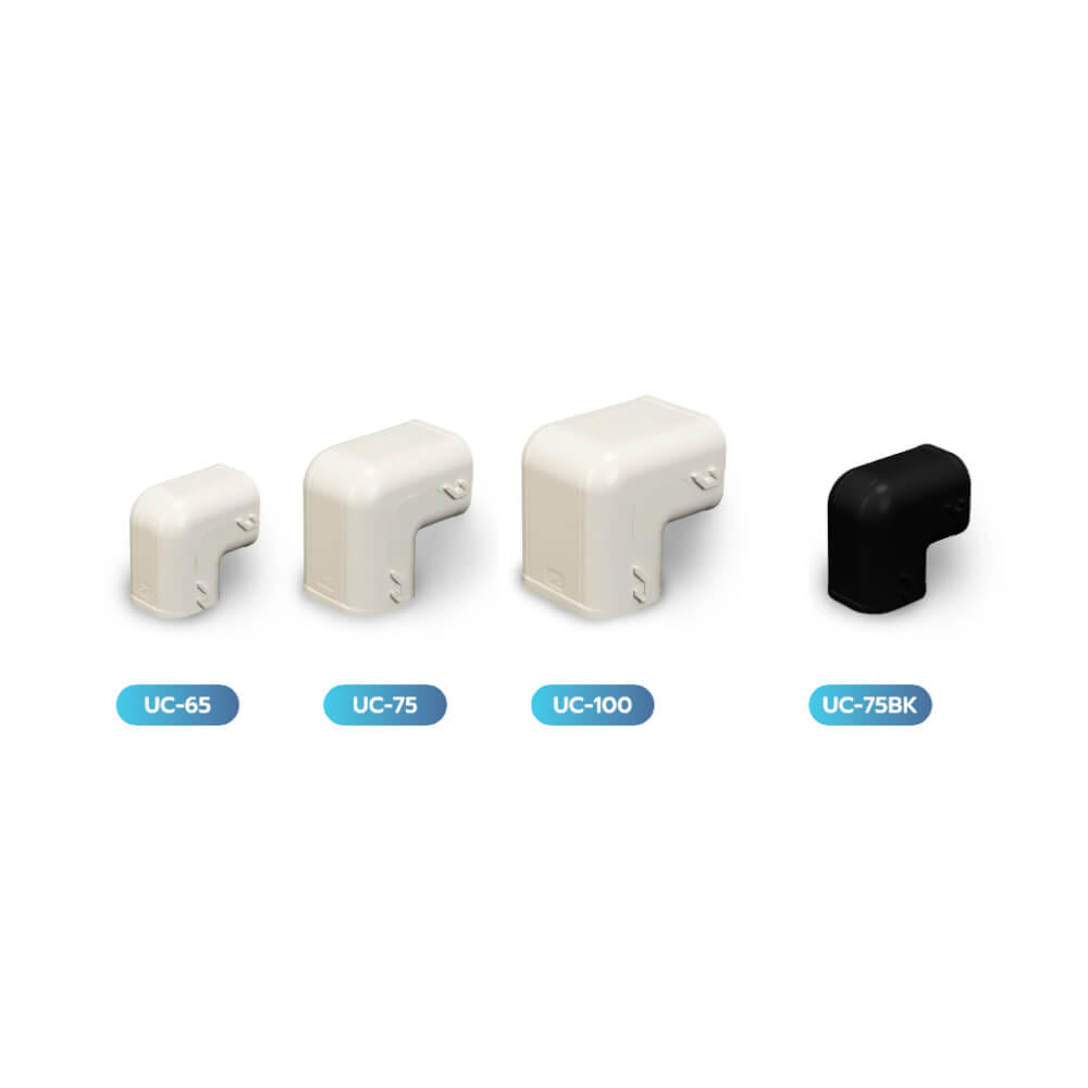 อุปกรณ์ข้องอเข้ามุม รางครอบท่อแอร์ UC-75 (75 มม.) CONER 90° UPC UPVC DUCT LINER_2